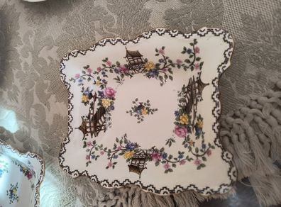 Pair - Aynsley John, Pagoda, Cake Plates