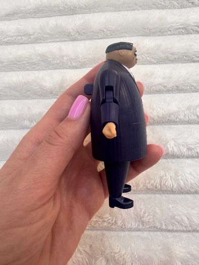 Gomez Addams Family Burger King Toy 2019 Moving Arms approx. 10 cm. Used Please see photos