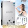 6L Gas Water Heater LPG Portable Instant Water Heater Propane Gas LPG Wall-Mounted Tankless Water Heater Digital Display Image 2