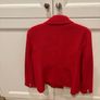 Ladies wool blend  fitted double breasted jacket Image 4