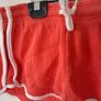 Salmon/coral cotton shorts Image 2