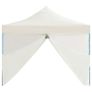 Folding Pop-up Party Tent with 8 Sidewalls 3x9 m Cream Image 8