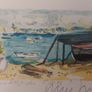 Fantastic Limited-Edition Hand-Signed Lithograph Print of a Caribbean Scene by the Renowned French Artist Alexandre Minguet (1937-1996), #249/1000 Image 4
