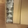 LAP 2-Gang DP Switched Plug Sockets Brushed Stainless Steel with White Inserts 5 Pack Image 3
