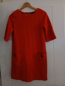 Orange dress