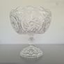 Large Crystal Pedestal  Bowl Image 2