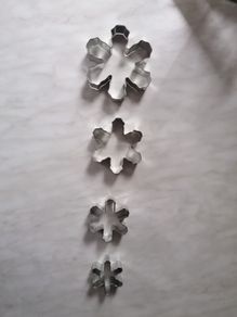 4 Snowflakes Cookie Cutters