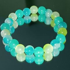 Handmade bracelet crystal pearl gold