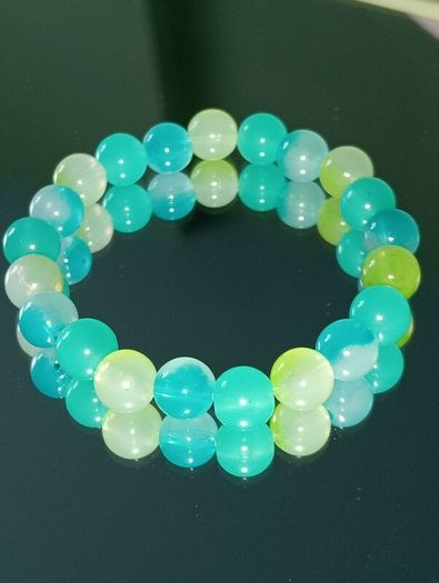 Handmade bracelet crystal pearl gold