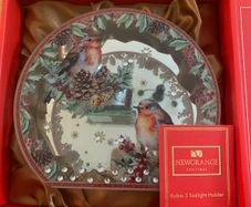 Christmas - Robin tea light holder