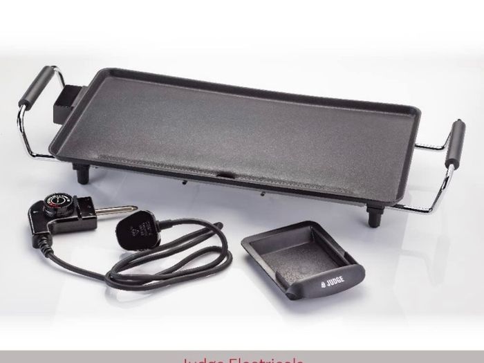 Electric Table Top Grill Teppanyaki Hot Plate 43cm x 23cm 2000W (FREE POSTAGE)