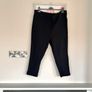 Ladies Black Cropped Trousers from Yours. UK 20 / EU 48cm Image 3