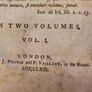 Emilius. An Essay On Education Vol 1  1763 Rebound Hardback Book In Fair Condition. Image 5