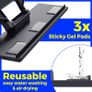 PC Monitor TV Slim Top Storage Shelf for Speakers or Accessories Image 4