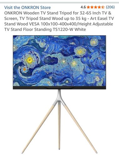 Tripod tv stand