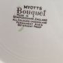 Vintage Myotts Bouquet Plates -Franciscan English Transferware China - Dinner 10 inch Image 5