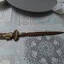 Vtg Brass Letter Opener Image 2