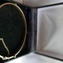 9ct Gold Bronze Core Diamond Flat Cut Style Vintage Bangle Hallmarked 14,56g Image 3