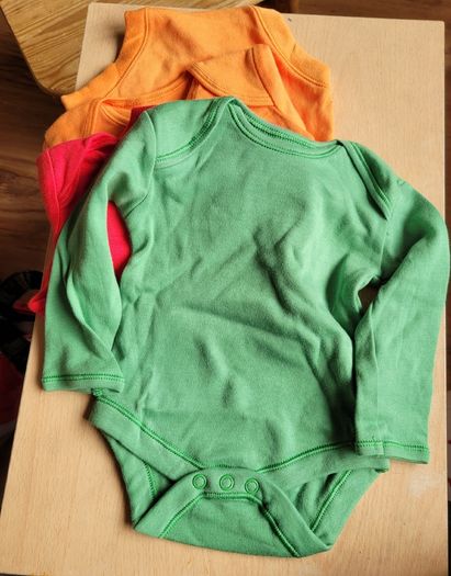 Baby rompers 0-3 - bright colours