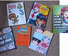 Manga & Anime drawing books