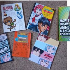 Manga & Anime drawing books