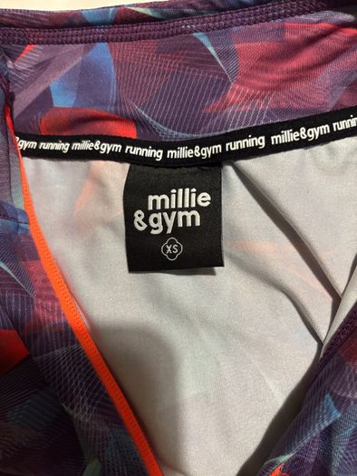 Millie and Gym Running / Gym Half Zip Top - Size XS
