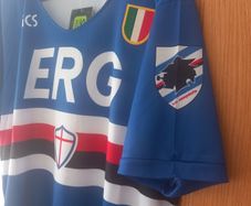 retro sampdoria jersey