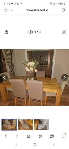 Table and Chairs