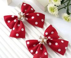 2pcs/pack Polka dot Hair Clips