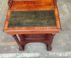 Antique Walnut Davenport / Writing Desk Delivery Included Nationwide