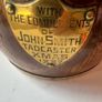 Rare Oak and brass biscuit barrel,1887 Image 2