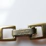 Vintage heavy Napier Gold-Plated Curb Chain Necklace length 30,4" Image 5