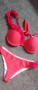 new pink bikini size fits s sm