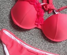 new pink bikini size fits s sm