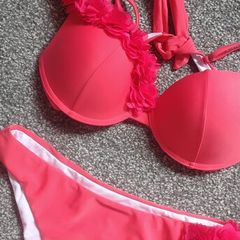 new pink bikini size fits s sm