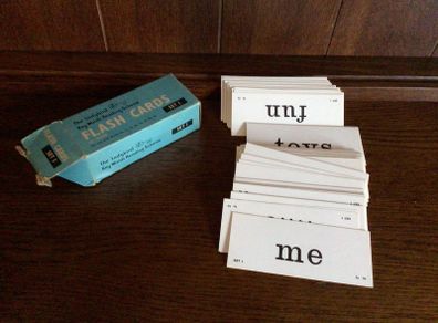 Vintage Ladybird Flash Cards