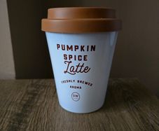 Halloween candle Pumpkin Spice Latte