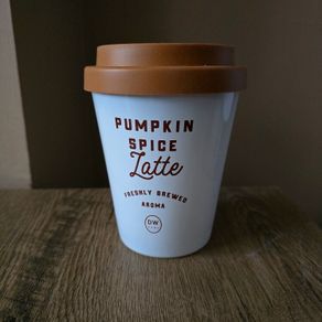 Halloween candle Pumpkin Spice Latte
