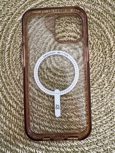 ZAGG IPhone 13 clear cover, used on excellent condition.