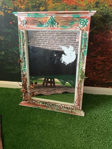 Large solid  mirror to restore