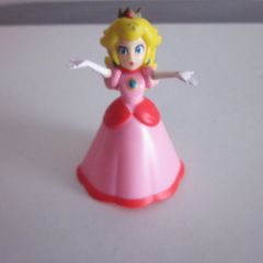 Super Mario Jakks  Princess Peach Jakks 3"  Nintendo Figure.