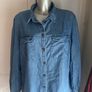 F&F long sleeve knee length denim dress size UK18/20 EU46/48 Postage included Image 3