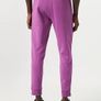BOSS Mens Hadiko 1 Cuffed Cotton-Blend Tracksuit Bottoms Image 2