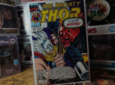 The Mighty Thor ! Issue #452 ! Bloodaxe Appearance ! 1992 ! by Marvel !