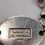 sterling silver oval history of Ireland  bracelet 1970's Image 4