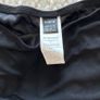 Black mesh midi skirt Image 2