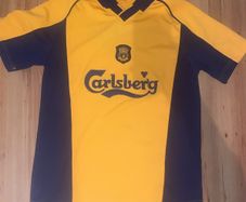 Retro Liverpool 2002 jersey, Size: Mens Small