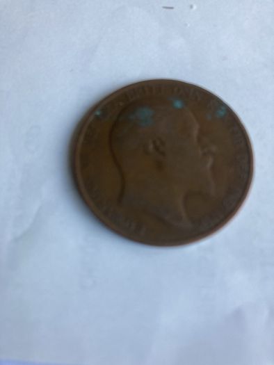 Old coin - 1907 British Penny