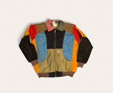 Carhartt Vintage Patchwork jacket Union Labor USA