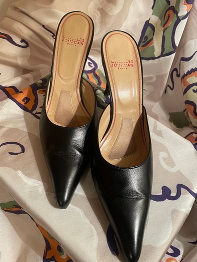 Charles Jourdan Leather Heels